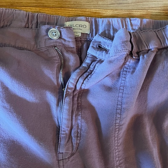 Anthropologie Pilcro Linen Cargo Pants Large - Picture 8 of 15